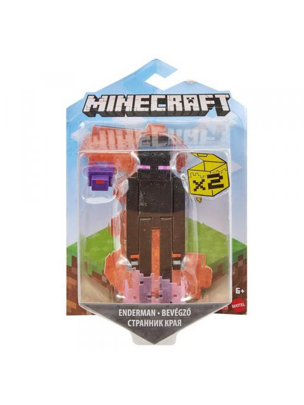 Фигурка Mattel Minecraft базовая с аксессуарами Скелет