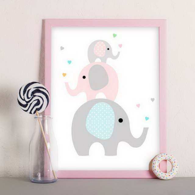 Интерьерный дизайнерский постер 