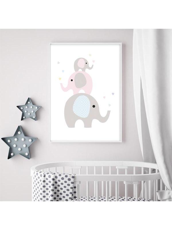 Интерьерный дизайнерский постер 