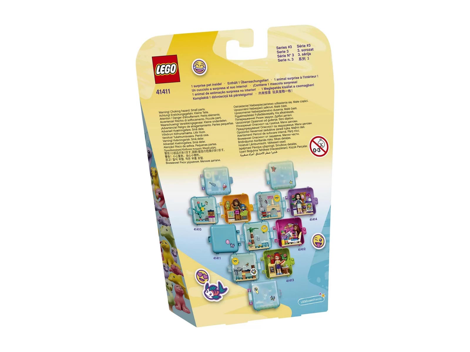 Конструктор LEGO Friends «Летняя игровая шкатулка Стефани» 41411 / 47 деталей