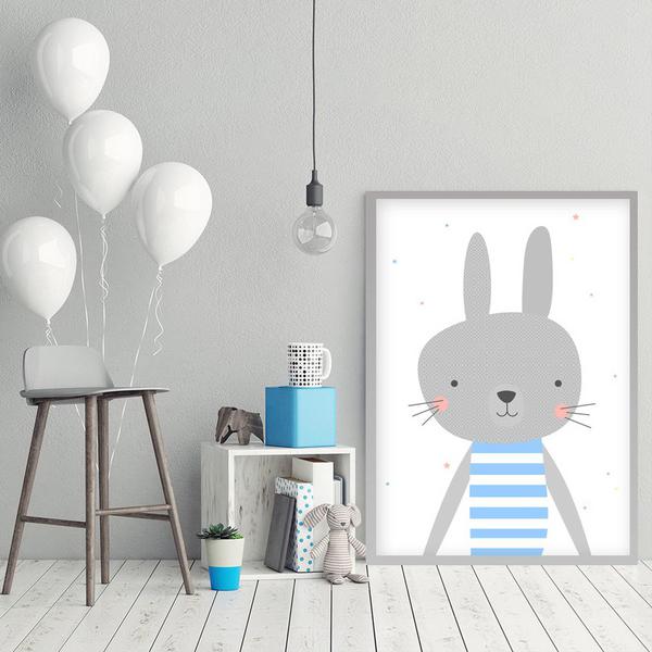 Интерьерный дизайнерский постер 