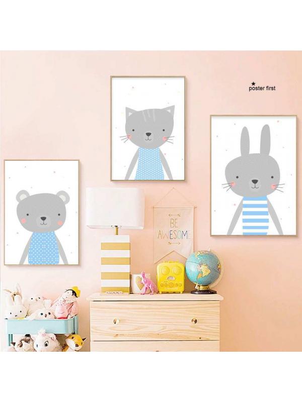 Интерьерный дизайнерский постер 