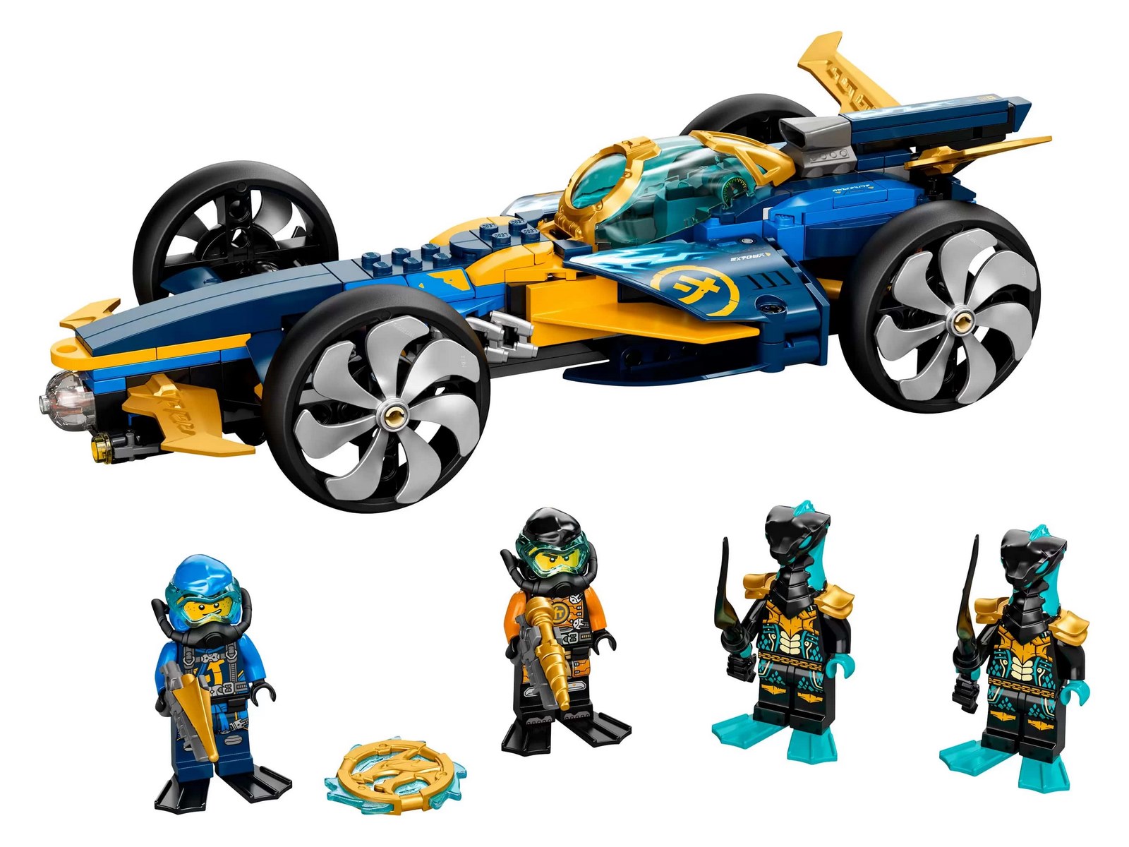 Конструктор LEGO Ninjago «Спидер-амфибия ниндзя» 71752 / 356 деталей