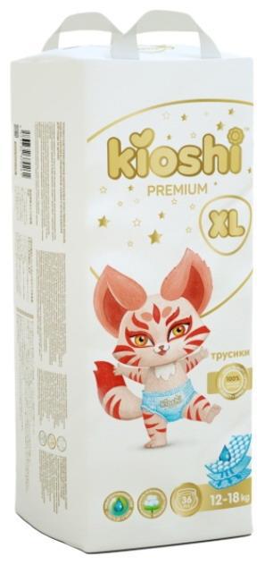 Подгузники-трусики KIOSHI PREMIUM XL 12-18 кг 36 шт