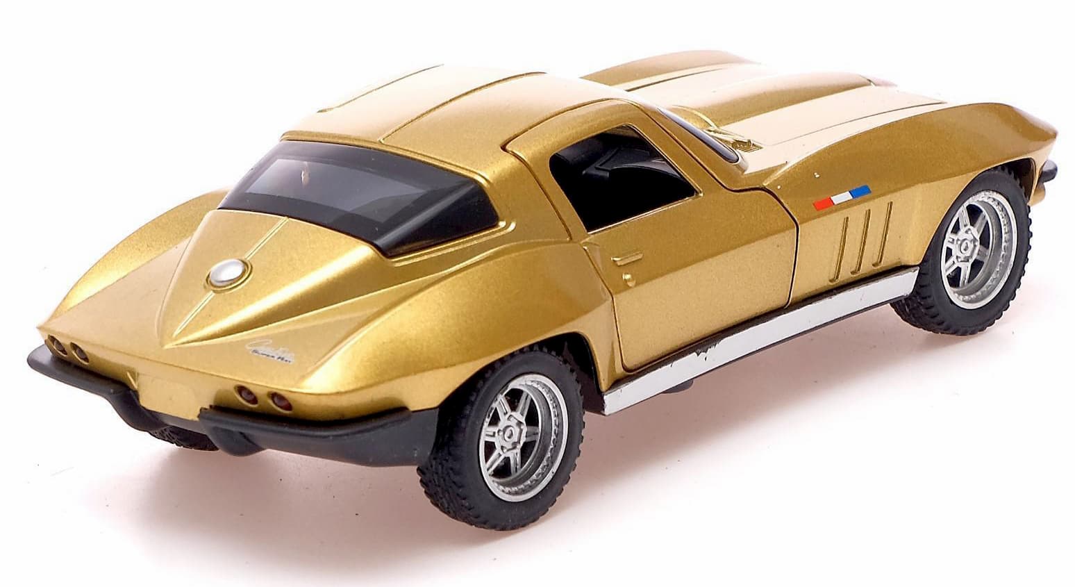 Машинка металлическая Double Horses 1:32 «1964 Chevrolet Corvette C2 Sting Ray» 32411 инерционная, свет, звук / Микс