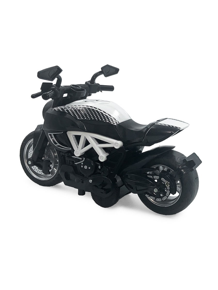 Металлический мотоцикл Ming Ying 66 1:14 MY66-M2216 Classic Moto инерционный, свет, звук / Микс