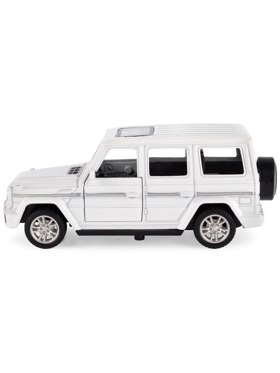 Металлическая машинка HengTeng Toys 1:36 «Toyota Land Cruiser / Mercedes-Benz G-Класс» 53522-4A свет и звук, инерционная / Микс