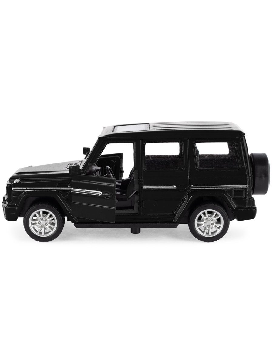 Металлическая машинка HengTeng Toys 1:36 «Toyota Land Cruiser / Mercedes-Benz G-Класс» 53522-4A свет и звук, инерционная / Микс