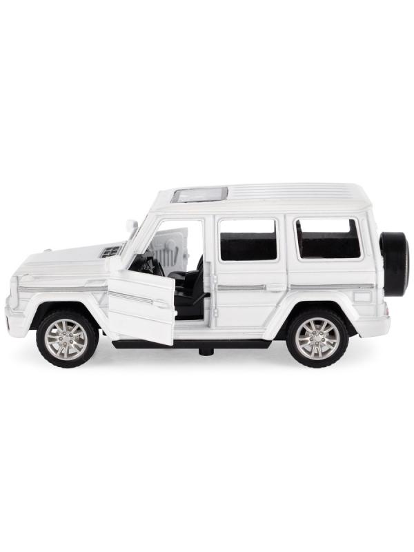 Металлическая машинка HengTeng Toys 1:36 «Toyota Land Cruiser / Mercedes-Benz G-Класс» 53522-4A свет и звук, инерционная / Микс