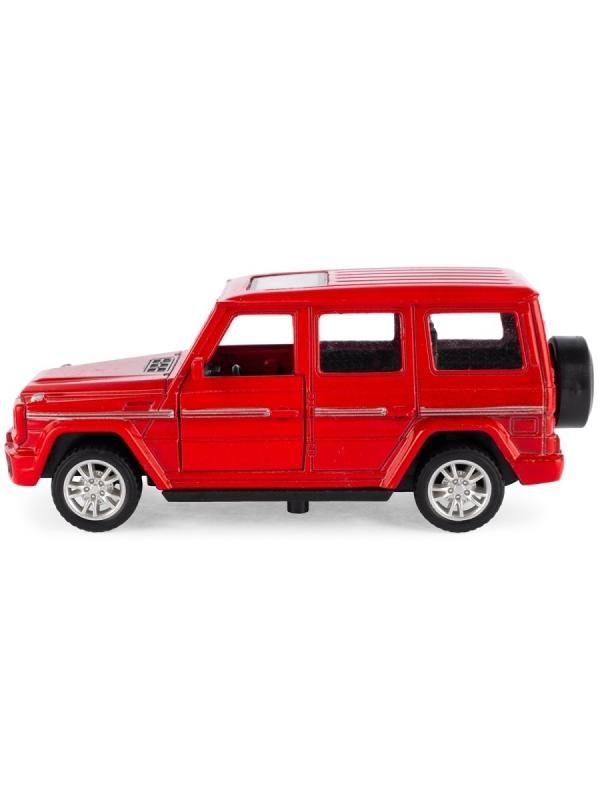 Металлическая машинка HengTeng Toys 1:36 «Toyota Land Cruiser / Mercedes-Benz G-Класс» 53522-4A свет и звук, инерционная / Микс