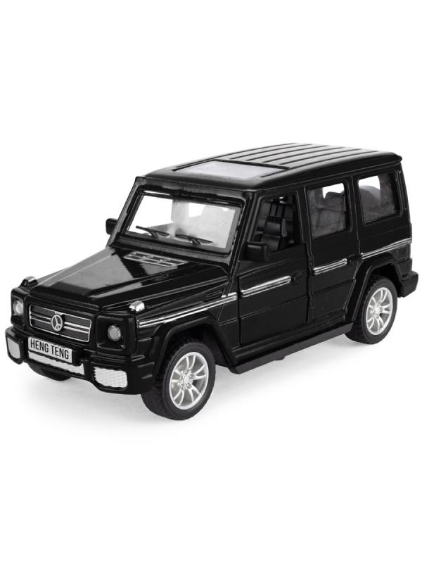 Металлическая машинка HengTeng Toys 1:36 «Toyota Land Cruiser / Mercedes-Benz G-Класс» 53522-4A свет и звук, инерционная / Микс