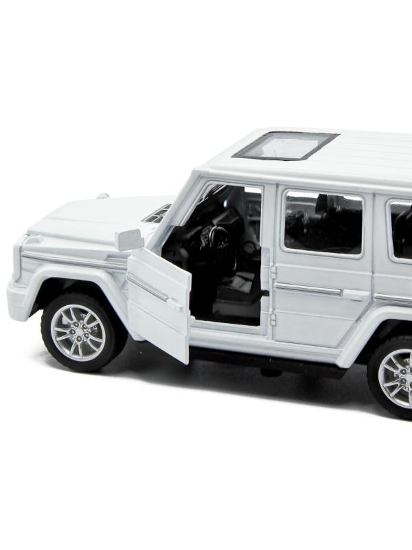 Металлическая машинка HengTeng Toys 1:36 «Toyota Land Cruiser / Mercedes-Benz G-Класс» 53522-4A свет и звук, инерционная / Микс