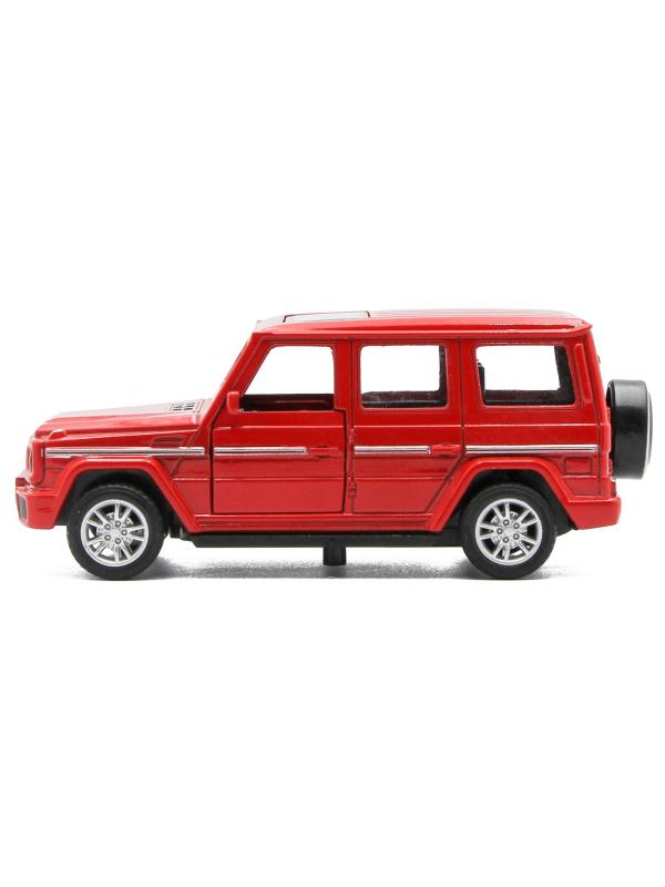 Металлическая машинка HengTeng Toys 1:36 «Toyota Land Cruiser / Mercedes-Benz G-Класс» 53522-4A свет и звук, инерционная / Микс