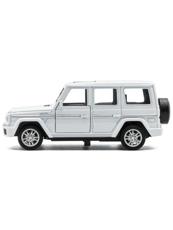 Металлическая машинка HengTeng Toys 1:36 «Toyota Land Cruiser / Mercedes-Benz G-Класс» 53522-4A свет и звук, инерционная / Микс