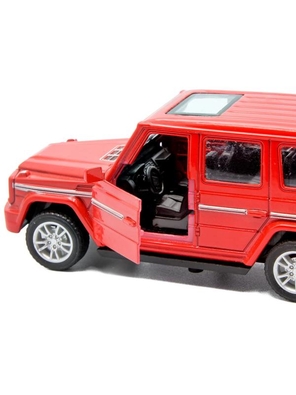 Металлическая машинка HengTeng Toys 1:36 «Toyota Land Cruiser / Mercedes-Benz G-Класс» 53522-4A свет и звук, инерционная / Микс