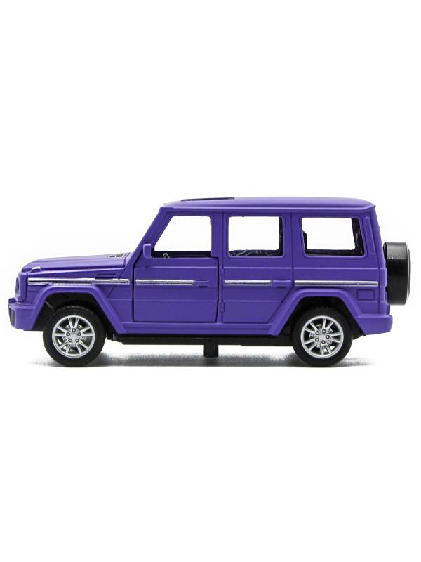 Металлическая машинка HengTeng Toys 1:36 «Toyota Land Cruiser / Mercedes-Benz G-Класс» 53522-4A свет и звук, инерционная / Микс