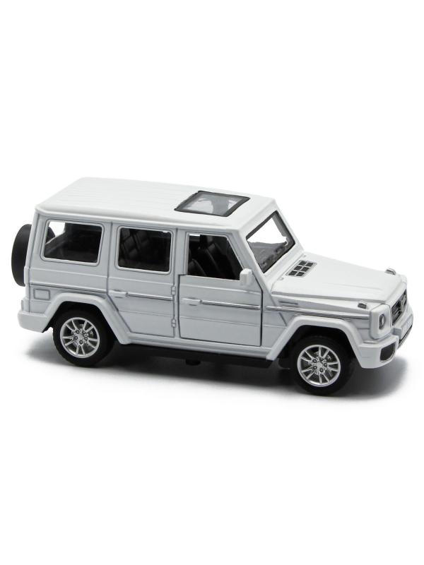 Металлическая машинка HengTeng Toys 1:36 «Toyota Land Cruiser / Mercedes-Benz G-Класс» 53522-4A свет и звук, инерционная / Микс