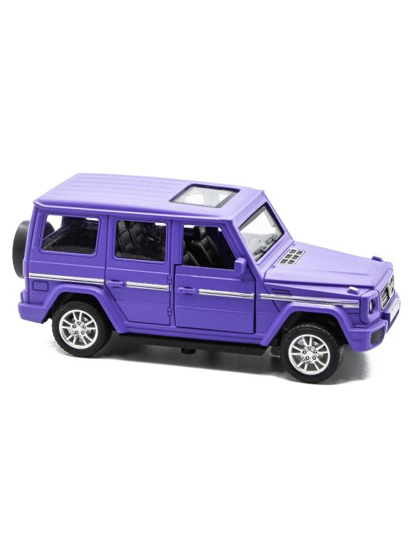 Металлическая машинка HengTeng Toys 1:36 «Toyota Land Cruiser / Mercedes-Benz G-Класс» 53522-4A свет и звук, инерционная / Микс