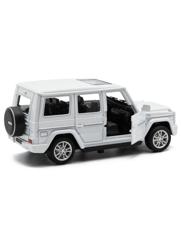 Металлическая машинка HengTeng Toys 1:36 «Toyota Land Cruiser / Mercedes-Benz G-Класс» 53522-4A свет и звук, инерционная / Микс