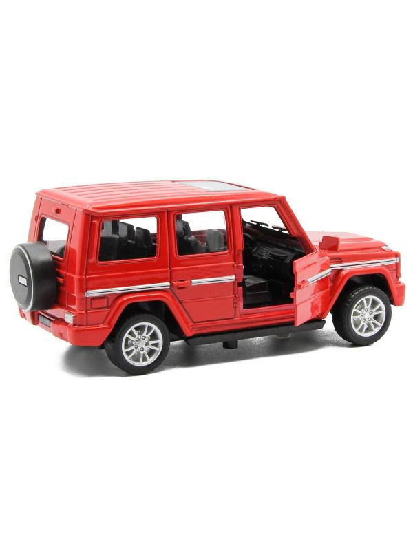 Металлическая машинка HengTeng Toys 1:36 «Toyota Land Cruiser / Mercedes-Benz G-Класс» 53522-4A свет и звук, инерционная / Микс