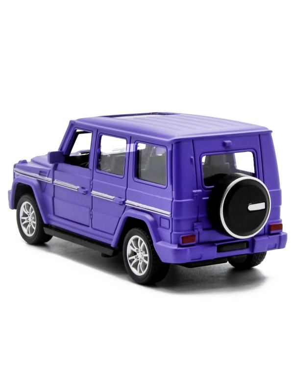 Металлическая машинка HengTeng Toys 1:36 «Toyota Land Cruiser / Mercedes-Benz G-Класс» 53522-4A свет и звук, инерционная / Микс