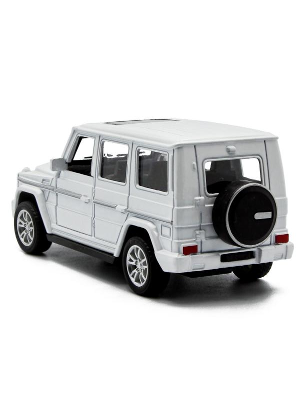 Металлическая машинка HengTeng Toys 1:36 «Toyota Land Cruiser / Mercedes-Benz G-Класс» 53522-4A свет и звук, инерционная / Микс