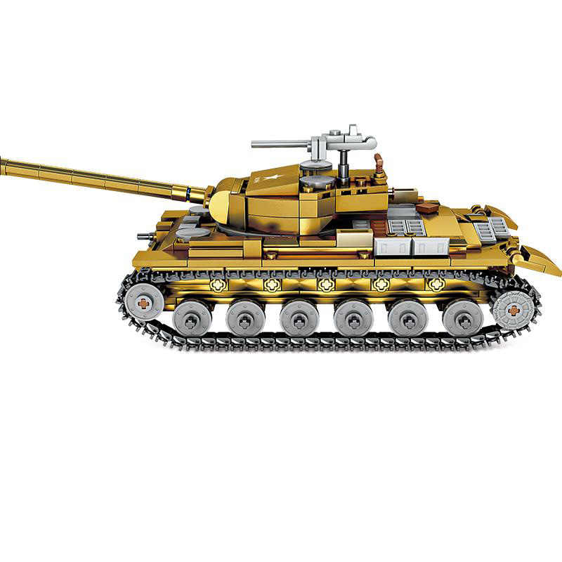 Конструктор Kazi «Танк М26 Pershing» со светом, KY82046 / 567 деталей