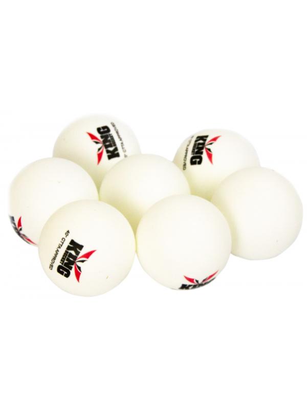 Мячики KingBecket для настольного тенниса / пинг-понга в банке, 11544