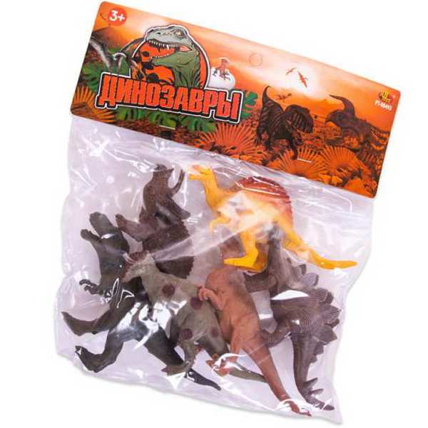 Динозавры, в наборе 6 шт.