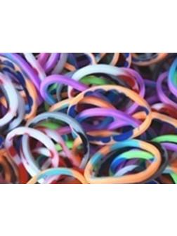 Резиночки Ассорти Tie-Dye (24 с-клипсы+600 резиночек)