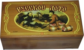 Настольная игра ЛОТО в коробке