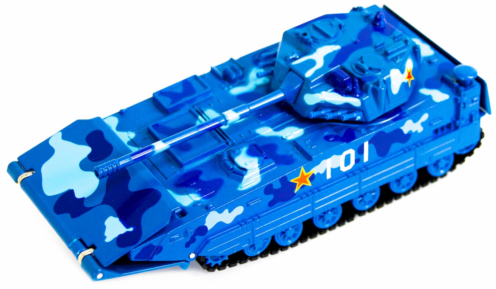 Металлический лёгкий плавающий танк Double Horses «Type 05AAV (Китай)» 0231, 15 см.  / Синий
