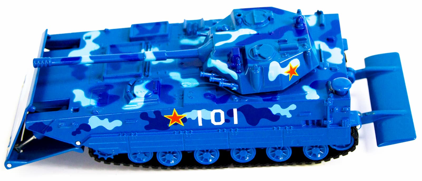 Металлический лёгкий плавающий танк Double Horses «Type 05AAV (Китай)» 0231, 15 см.  / Синий