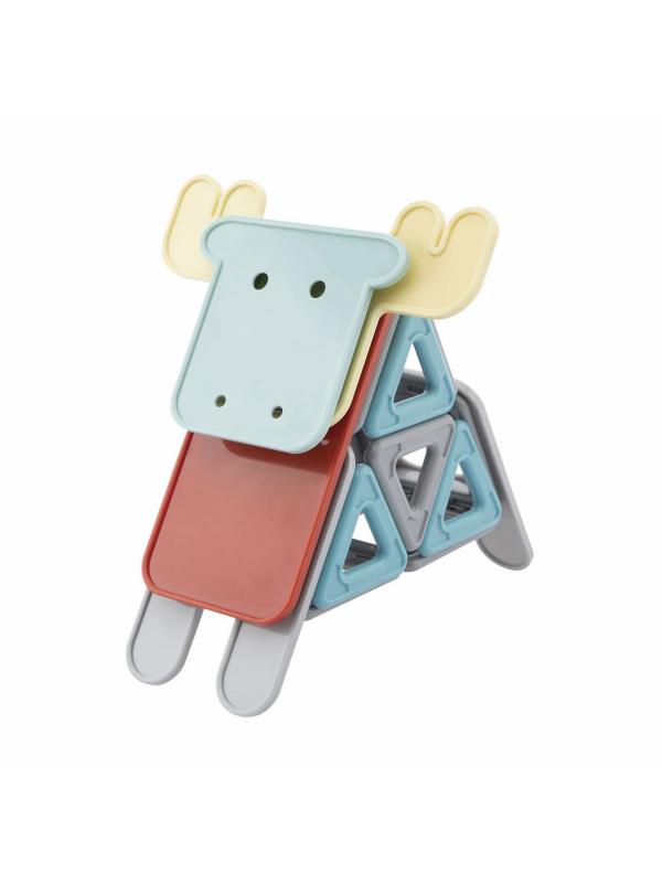 Конструктор магнитный Play Smart «Цветные Магниты: Животные» 2468 / 40 деталей