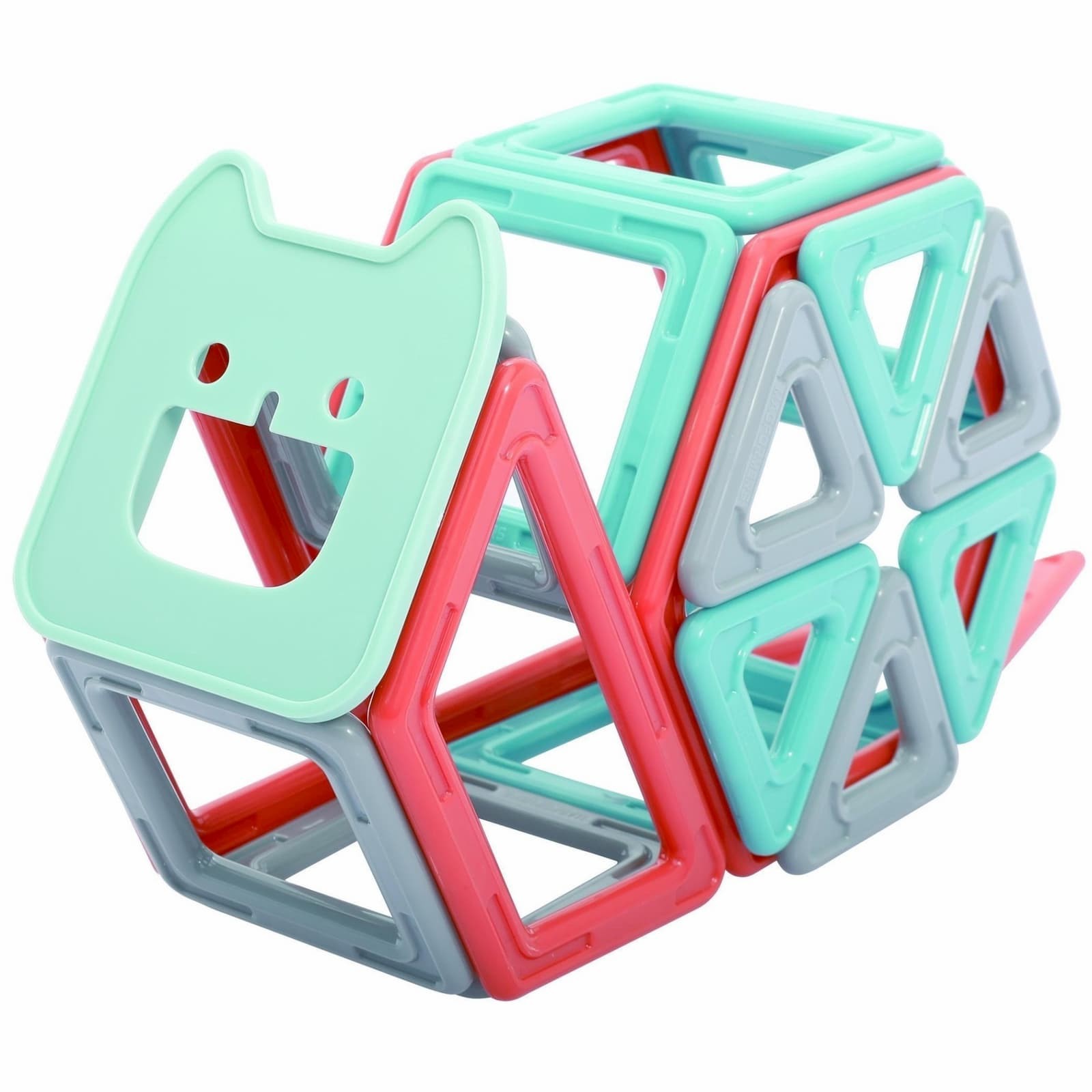 Конструктор магнитный Play Smart «Цветные Магниты: Животные» 2469 / 60 деталей