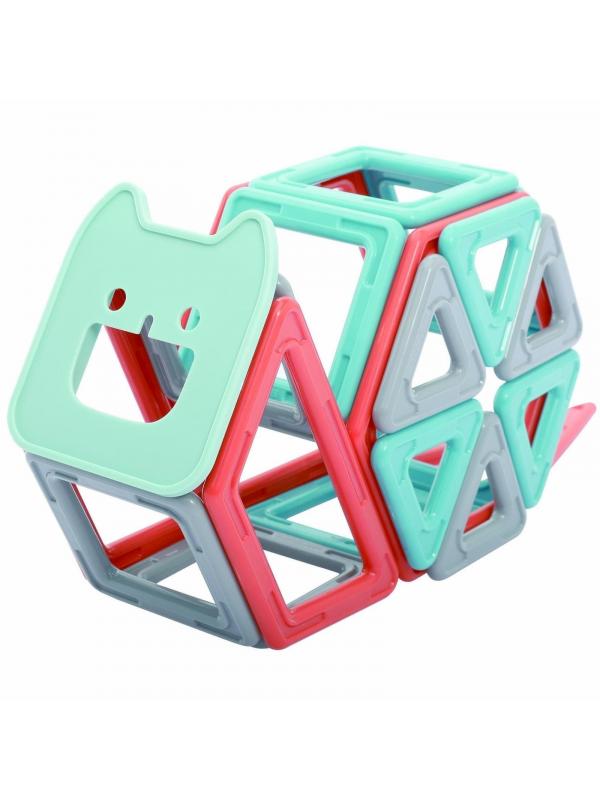 Конструктор магнитный Play Smart «Цветные Магниты: Животные» 2469 / 60 деталей
