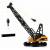 Радиоуправляемый кран Hui Na Toys 1:14 «Crane» 1572, 2.4G, металлический