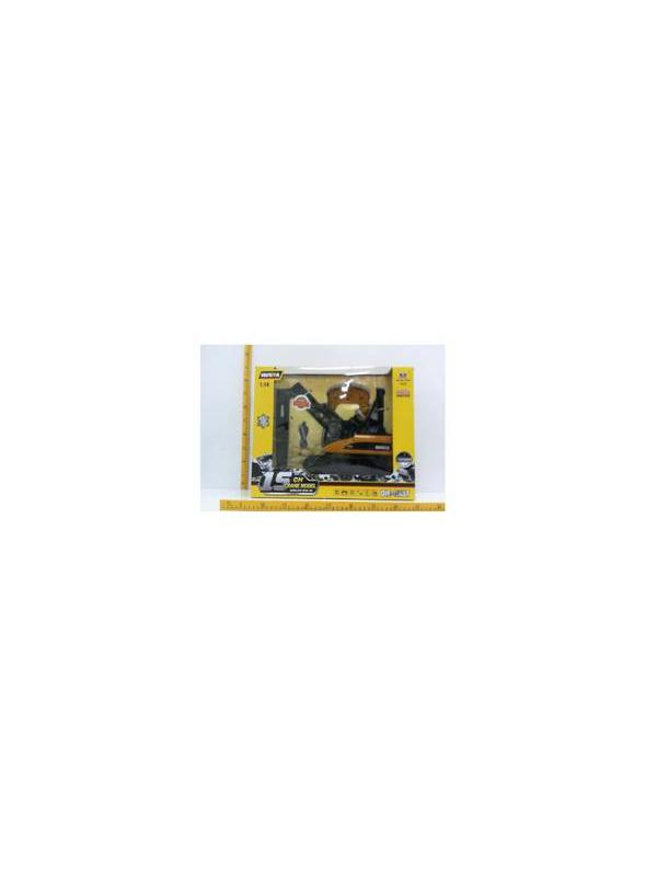 Радиоуправляемый кран Hui Na Toys 1:14 «Crane» 1572, 2.4G, металлический