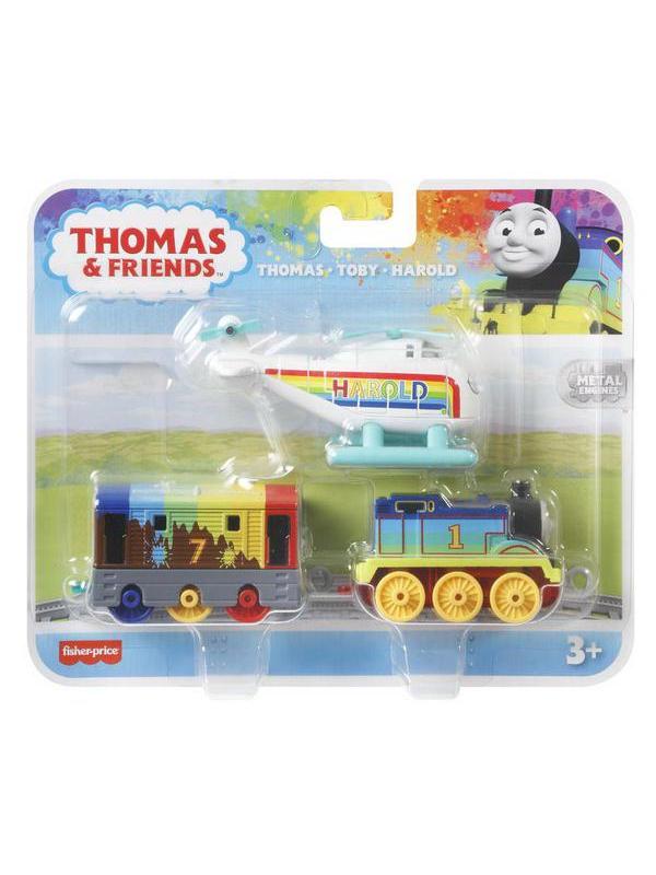 Игровой набор Mattel Thomas&Friends Радужные паровозики