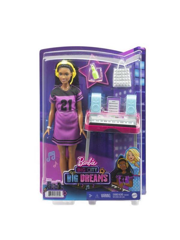 Игровой набор Mattel Barbie Бруклин с аксессуарами