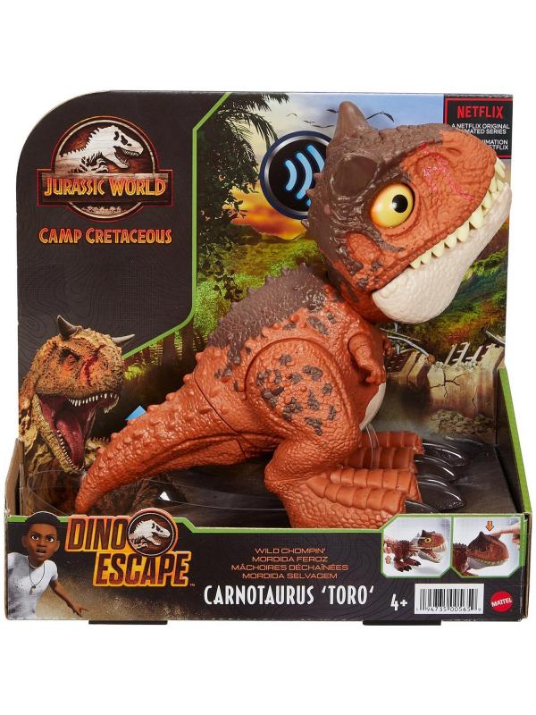 Фигурка Mattel Jurassic World «Жующий Карнотавр Торо» HBY84