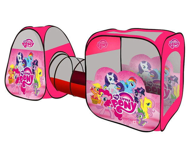 Детская палатка с туннелем «Пони» Т7015 / 270х92х92 см.