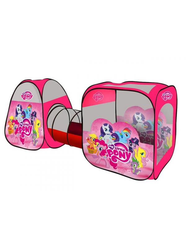 Детская палатка с туннелем «Пони» Т7015 / 270х92х92 см.