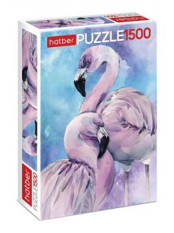 Пазл Hatber Фламинго 1500 элементов, 480х670мм