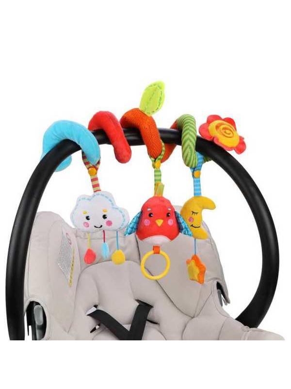 Растяжка с развивающими игрушками съемными 