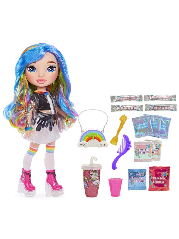 Кукла-сюрприз (розовая/радужная) «RAINBOW DREAM Slime Surprise»