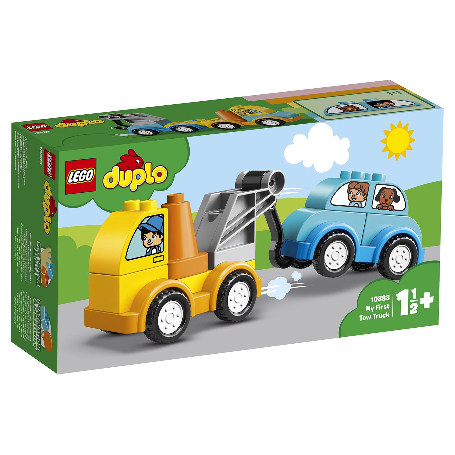 Конструктор LEGO Duplo «Мой первый эвакуатор» 10883