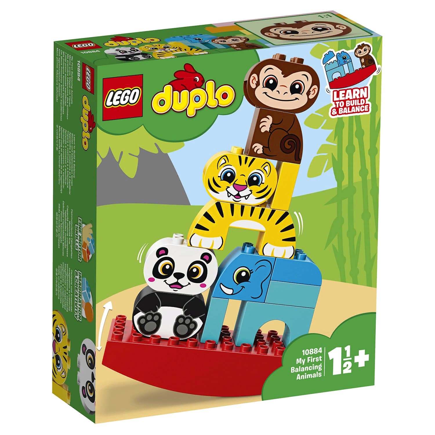 Конструктор LEGO Duplo «Мои первые цирковые животные» 10884