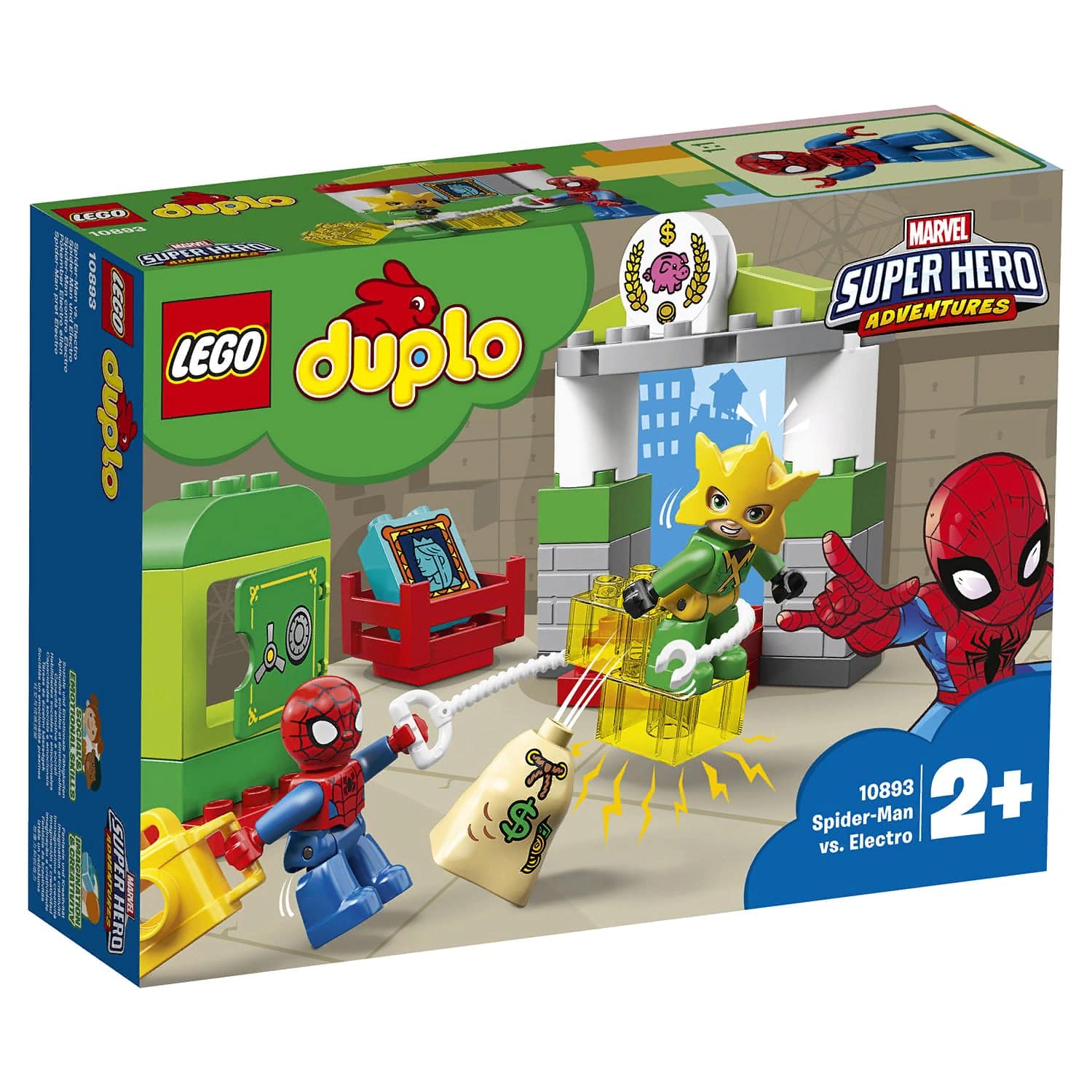 Конструктор LEGO Duplo «Человек-паук против Электро» 10893