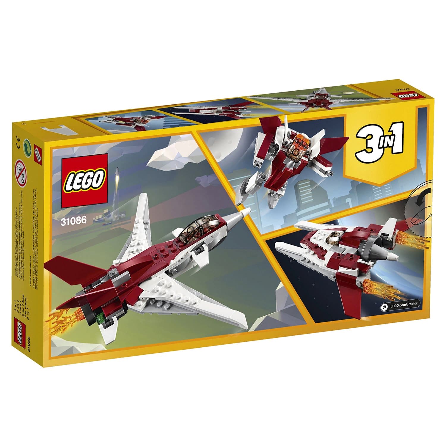 Конструктор LEGO Creator «Истребитель будущего» 31086